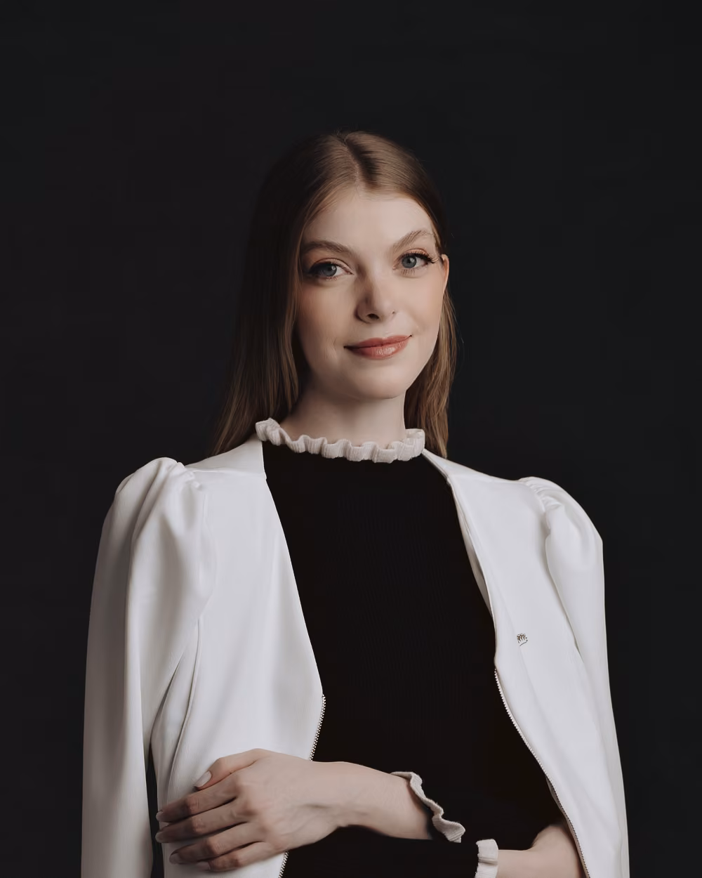 Retrato da Dra. Ana Julia Niederauer, mestra em Farmacologia pela Unicamp